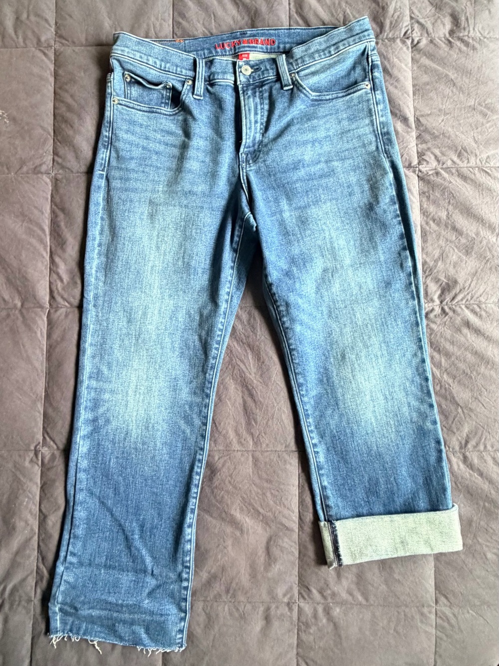 Lucky Brand Women’s Medium Blue Straight Jeans